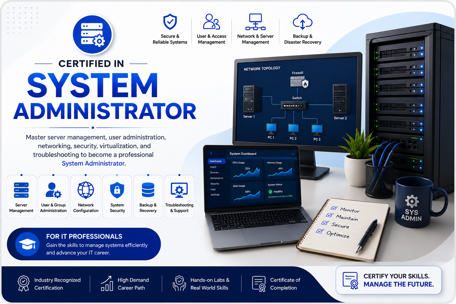 Certified in System Administrator